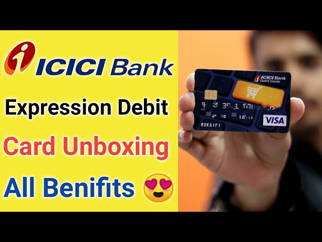 Icici Bank Debit Card ¦ Icici Bank Expression Debit Card Unboxing ¦Icici Expression Debit Card Apply