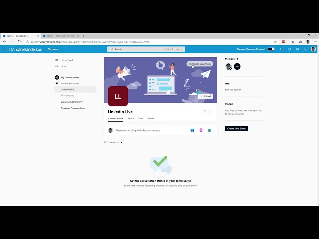 The New Yammer Experience