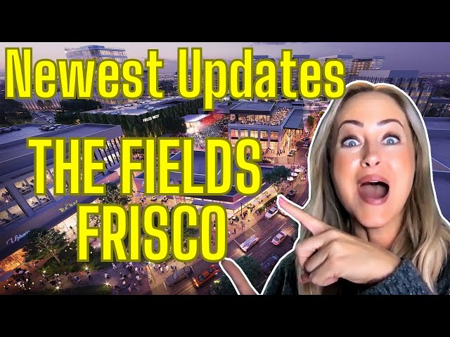 The FIELDS MOST Up To Date Tour and Pricing in FRISCO TX