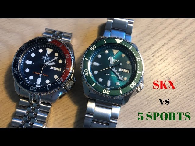 New Seiko 5 Sports vs Seiko SKX - The Three Biggest Differences