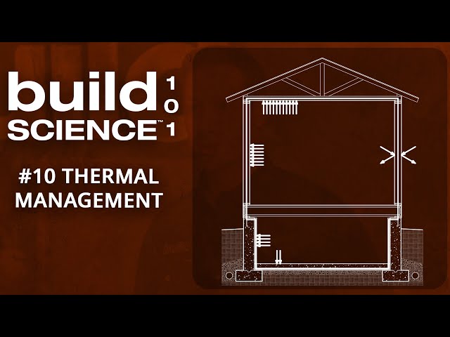 Build Science 101: #10 Wrapping Up with Thermal Insulation