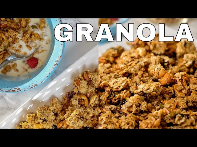 Cashew Homemade Granola Clusters