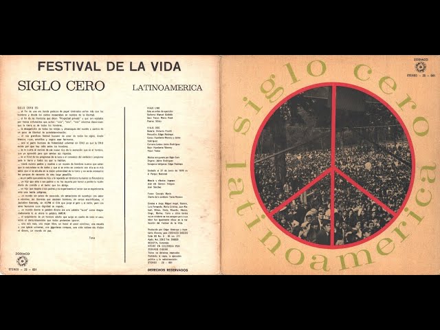 Siglo Cero -  Latinoamérica (Colombia, 1970) (Full Album) [Jazz-Rock]