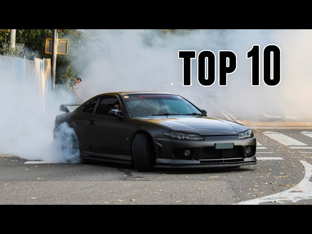 TOP 10 Modified cars leaving a Carshow