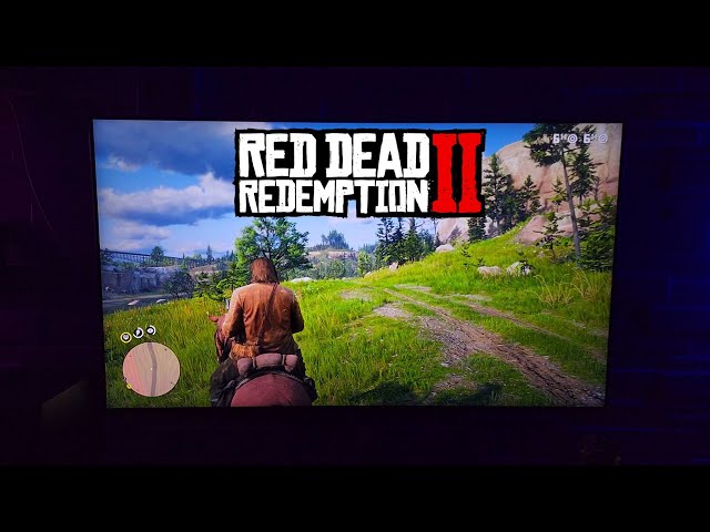 TV Samsung 4K Neo QLED 144Hz + Red Dead Redemption 2 (Xbox Series X) - Teste de Imagem + Performance