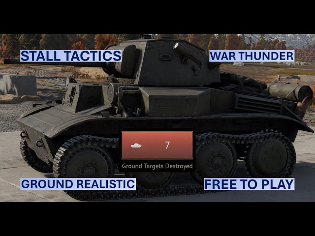 Tetrarch I - Ground Realistic - War Thunder - Free to Play - Tutorial 1