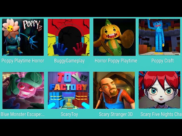 Poppy Playtime 3 Daisy,Bunny Poppy,Poppy Craft,Blue Monster Escape Chapter2,Toy Story,Scary Stranger