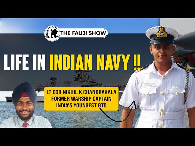 Life in Indian Navy !! Former Warship Captain ft Lt Cdr Nikhil Sir @rogerthatwithnkc  Ep-193