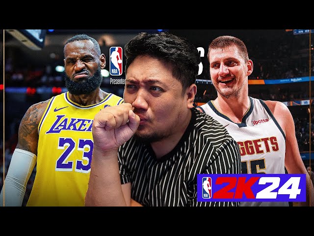 🔴 LIVE - Los Angeles Lakers vs Denver Nuggets Game 5 NBA 2K24 - PS5
