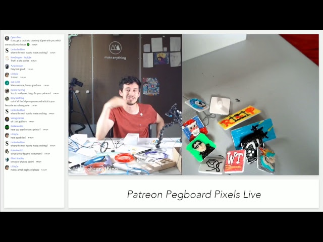 Pegboard Pixel Livestream 06.30.18
