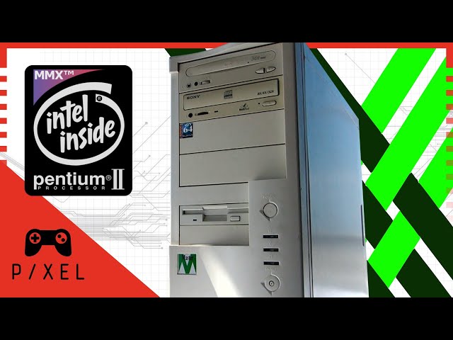 Inspecting an Old Pentium II PC from 1998