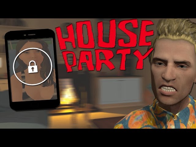 TRYING TO UNLOCK HER PHONE & PERFECT DISTRACTION | HOUSE PARTY GAME