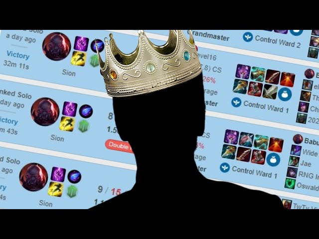 The Player Who Inted to Rank 1