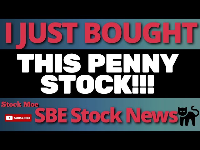 MAJOR SBE STOCK PRICE NEWS With CCIV STOCK PRICE UPDATE With The Best Penny Stock To Buy Now