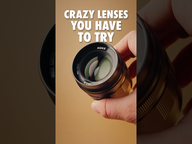 This Lens Has CRAZY CREAMY Bokeh