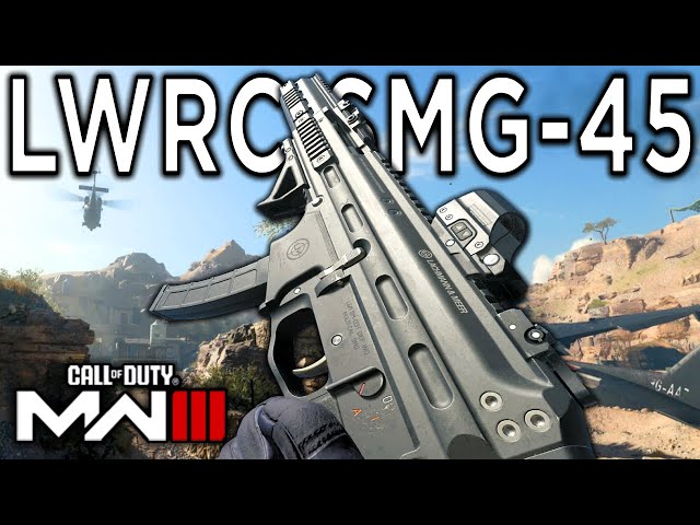 American UMP - LWRC SMG-45 (Striker 9) - Modern Warfare 3 Multiplayer Gameplay