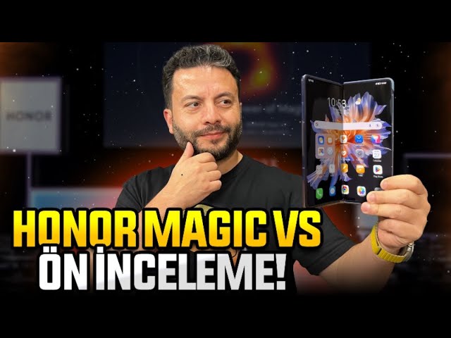 Katlanabilir telefon Honor Magic VS elimizde!
