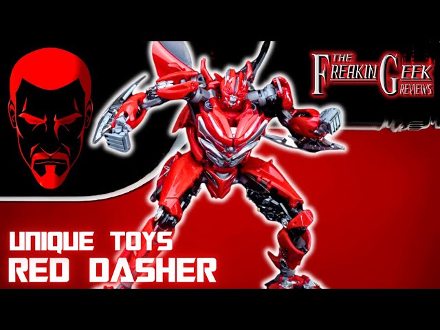 Unique Toys RED DASHER (DotM Dino): EmGo's Transformers Reviews N' Stuff