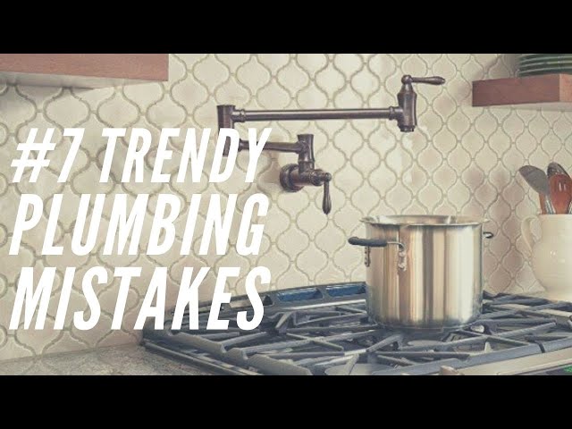 7 Trendy Plumbing Items You Should Reconsider Installing