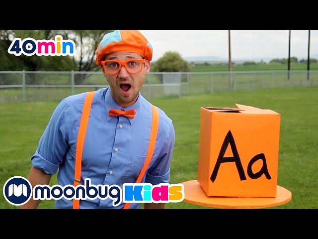 Learn the Alphabet with ABC Boxes | Blippi | Learning Videos For Kids | Education Show For Toddlers