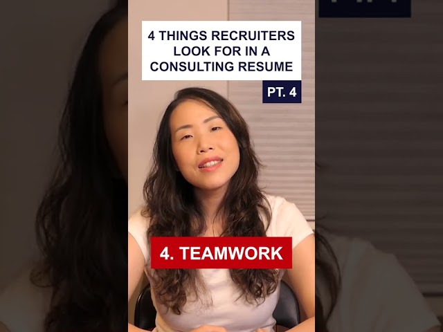Make your resume be noticed with your teamwork examples! #managementconsulting