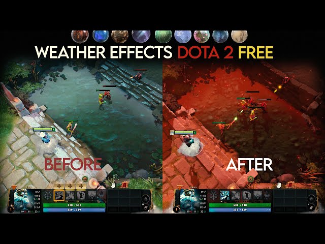 Change Weather Effects Dota 2 - ( Free ) ( 9 Weather Effects )