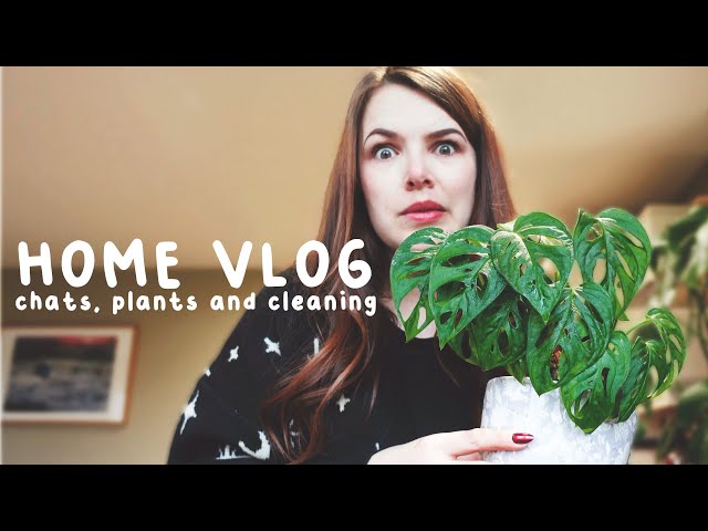 HOME VLOG: 🏡 Clean with me, plant care & chatty catch-up! ✨