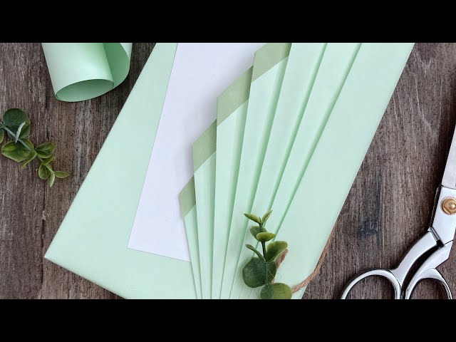 Fan Pleats With Washi Tape Gift Wrapping | Gift Wrapping Ideas