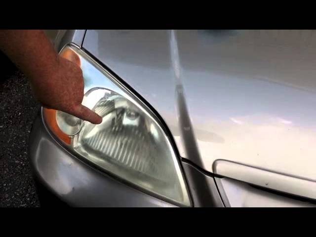How To Clean Foggy Scratched Headlight Covers