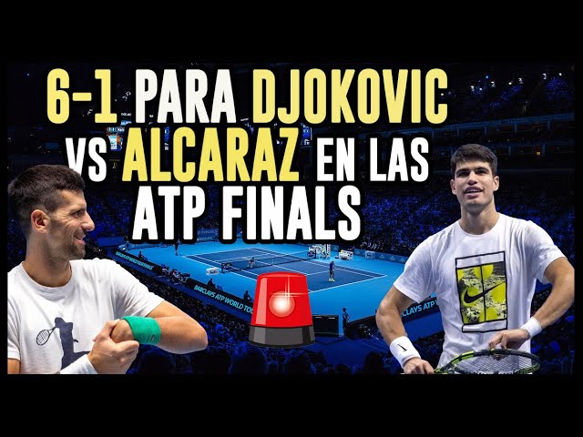 Djokovic somete a Alcaraz en los entrenamientos de las ATP Finals - ALARMA #alcaraz #djokovic