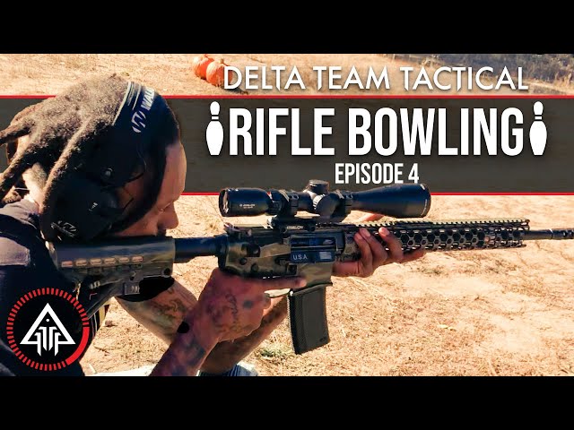 Rifle Bowling SPECIAL feat. Black Rambo & Brian from Unique-ARs! Ep. 4