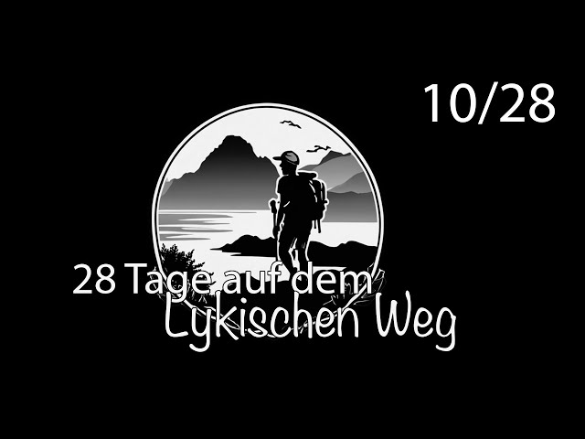 Lykischer Weg - Thruhike - Tag 10/28 - Kalkan, Bezirgan, Mozaik