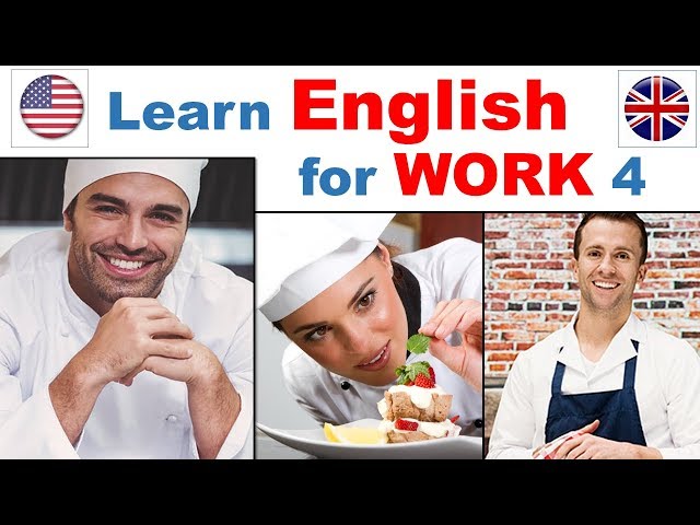 ENGLISH for WORK 4 | Restaurant, Hotel, Helper, Maid, Cook, Chef, Store