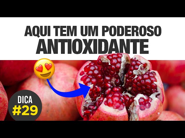 Fruta rica em ANTIOXIDANTES? Descubra o poder da ROMÃ! [DICA #29] 💯