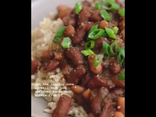 Healthy Red Beans and Rice #redbeansrecipe #ricerecipe #soulfood #soulcooking #pork