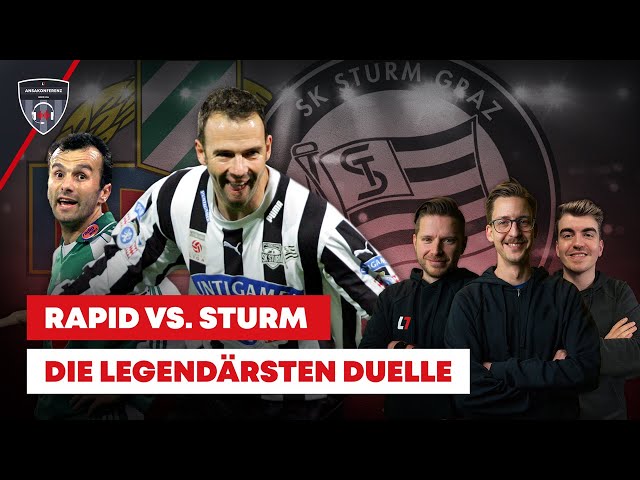Rapid vs. Sturm: Die legendärsten Duelle I #FörstPick