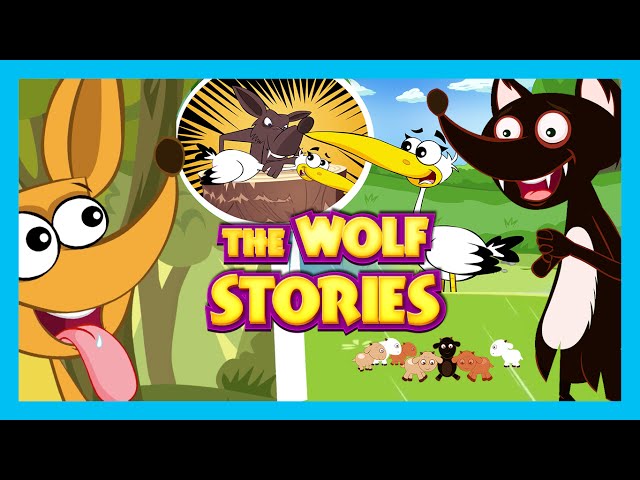 The Wolf Story | The Fox and The Goats | The Clever Fox - Kids Stories | Story Collection