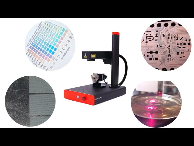 PCBs, Color marking, Nanoparticles, Focal point diameter, Lightburn w/ EM-Smart MOPA Fiber Laser