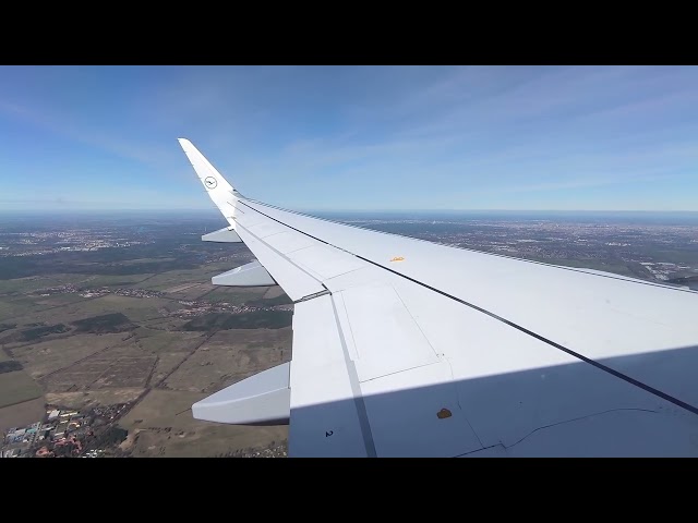 Lufthansa A320 Berlin Brandenburg Landing #lufthansa #berlin