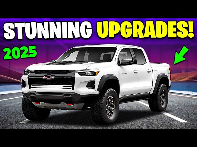All-New 2025 Chevrolet Colorado Turns Heads in the Automotive World!