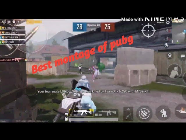 Best montage of PUBG mobile