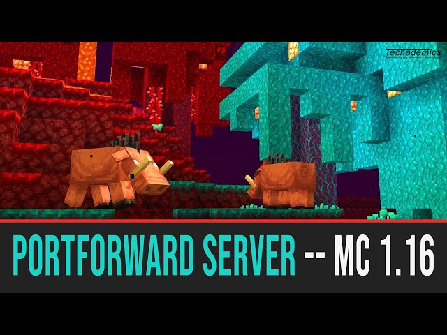 How To Port Forward A Minecraft Server | (Full Guide Port Forwarding)