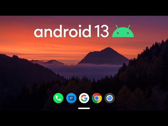 Introducing Android 13 - 2021