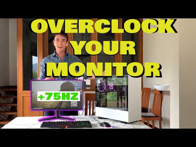 How to Overclock your Monitor || Increase the Refresh Rate from 60 to 144Hz (2024)