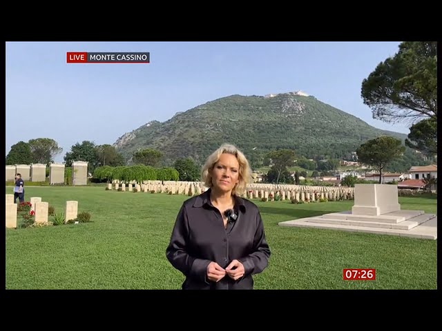 Monte Cassino battle - 80 years on - World War Two, We were There (WWII) (Italy) - 19/May/2024