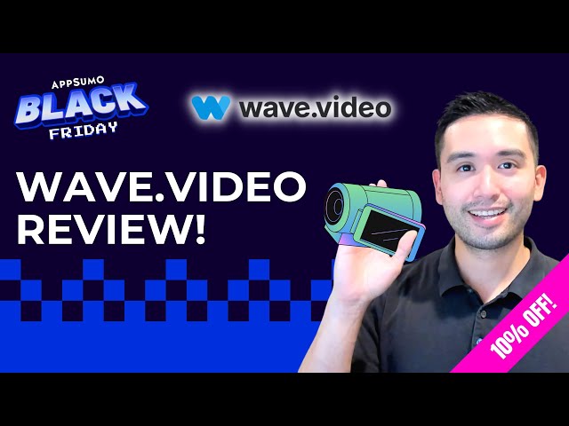 Wave Video Review - Appsumo Black Friday Deal 2023 (10% OFF!) 🔥