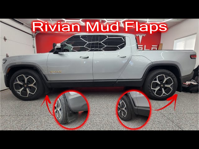Mud Flaps for the Rivian! *Install & Review*