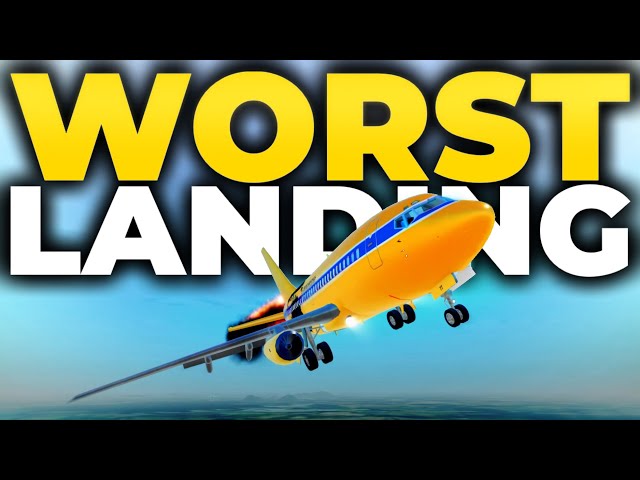 Worst Landing Ever? | Emergency Landing | Roblox