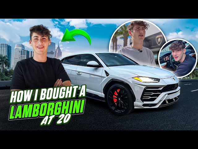 Buying a Lamborghini Urus at 20