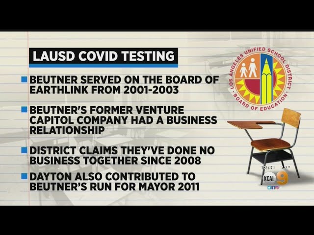 Goldstein Investigates: COVID-19 Testing Lab For LAUSD Students Linked To Superintendent Austin Beut